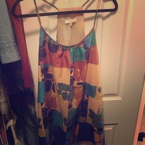 Geometric mini dress